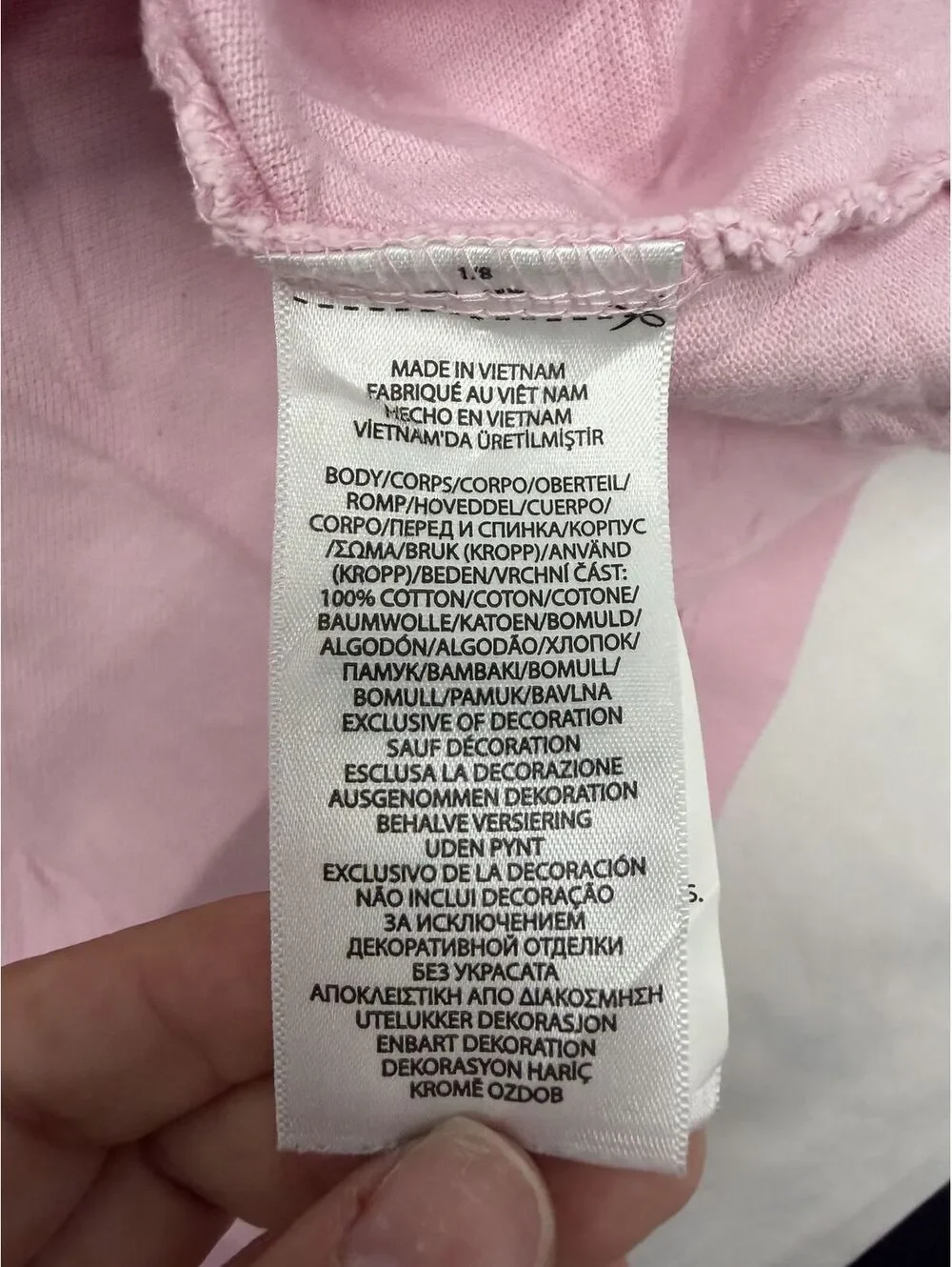 Polo Ralph Lauren Classic Fit Pink Polo Shirt Size Large
